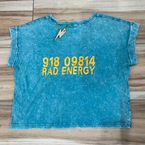 NWT MAP Rad Energy POWER ON A TEE